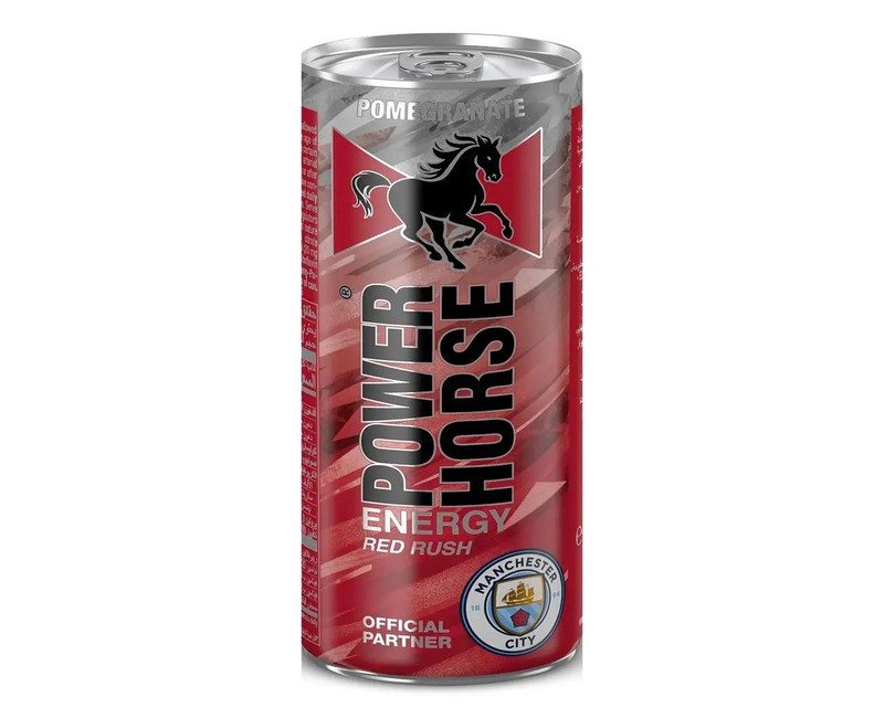 Power Horse Red Rush Energy Drink