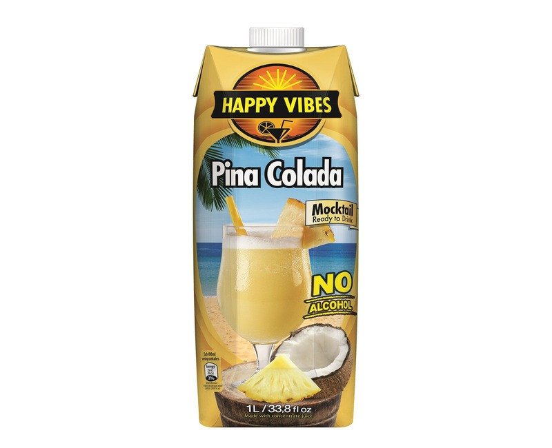 Happy Vibes Pina Colada Cocktail – 1 L