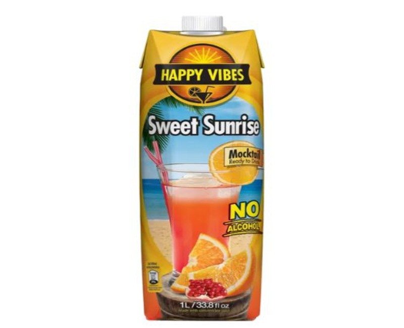 Happy Vibes Sweet Sunrise Cocktail – 1 L