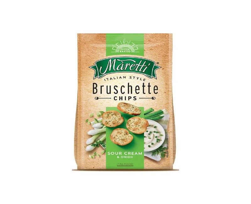 Maretti Bruschette Sour Cream And Onion Flavor