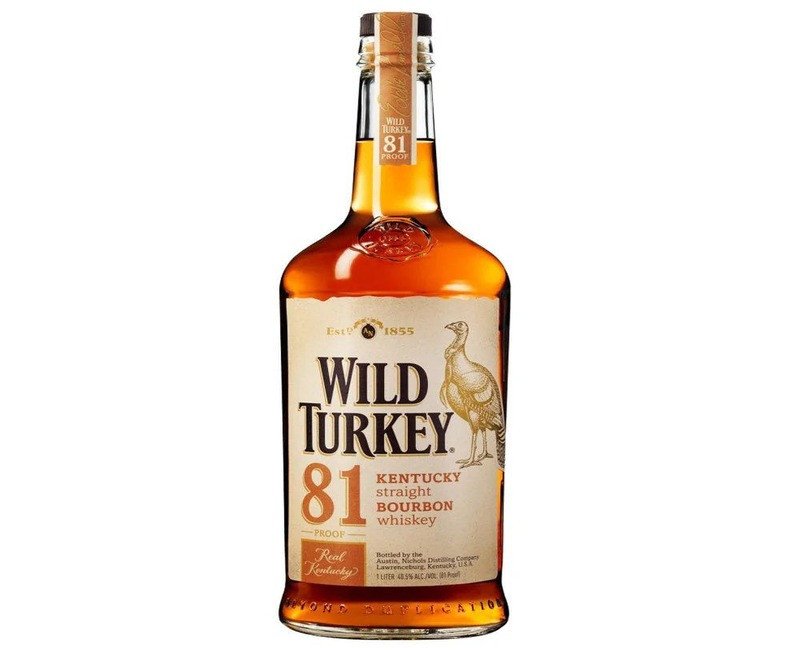 Wild Turkey 81 Proof Bourbon – 75 cl