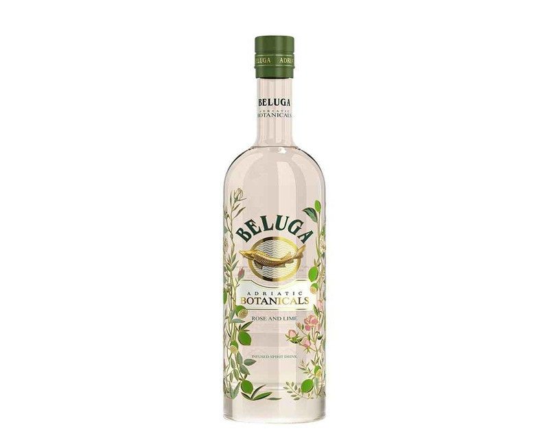 Beluga Adriatic Botanicals Rose And Lime – 70 cl