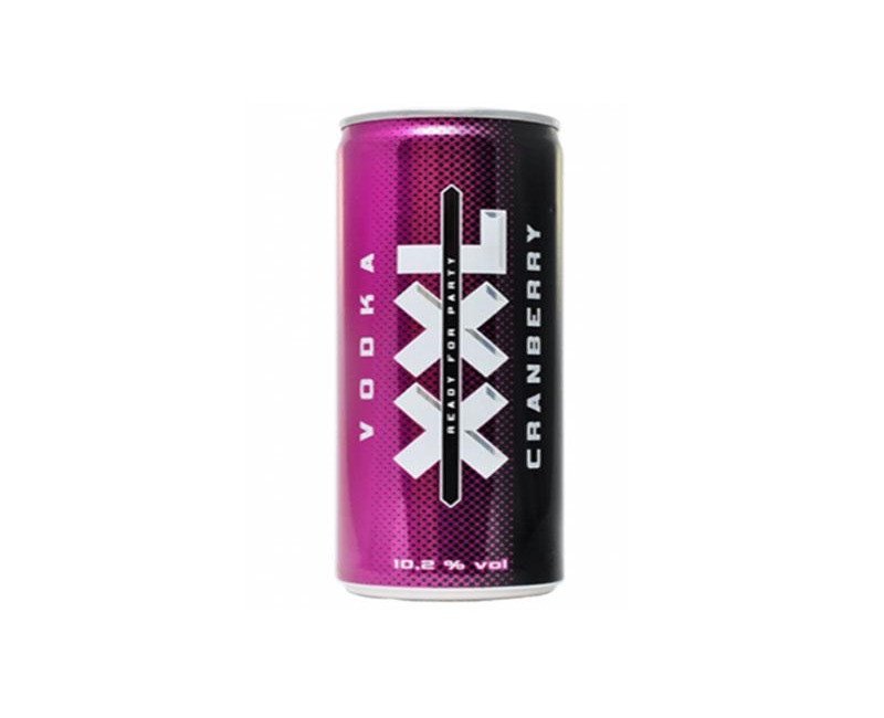 XXL Vodka Cranberry – 250ml