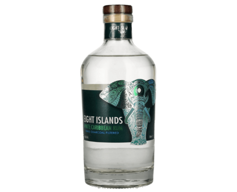 Eight Islands White Caribbean Rum – 70 cl