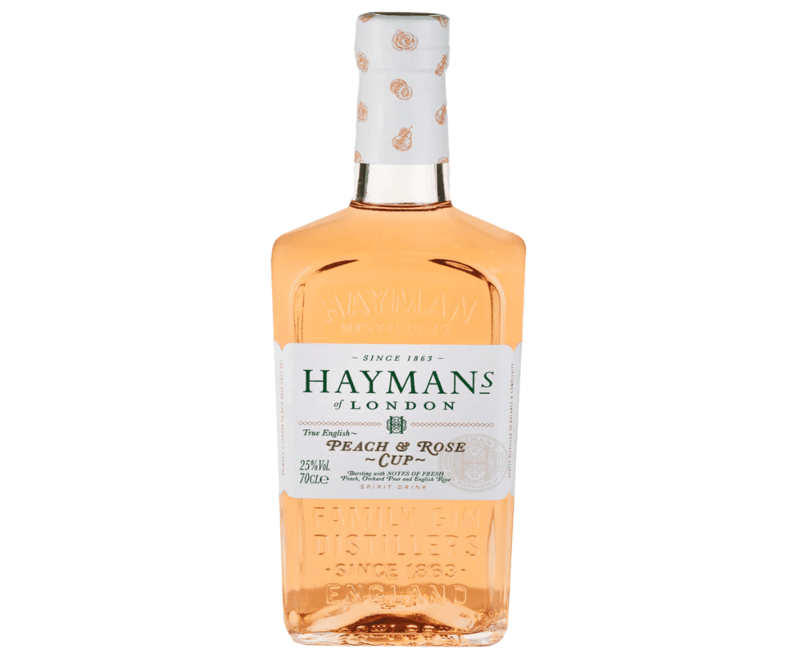 Hayman’s Peach & Rose Cup – 70 cl