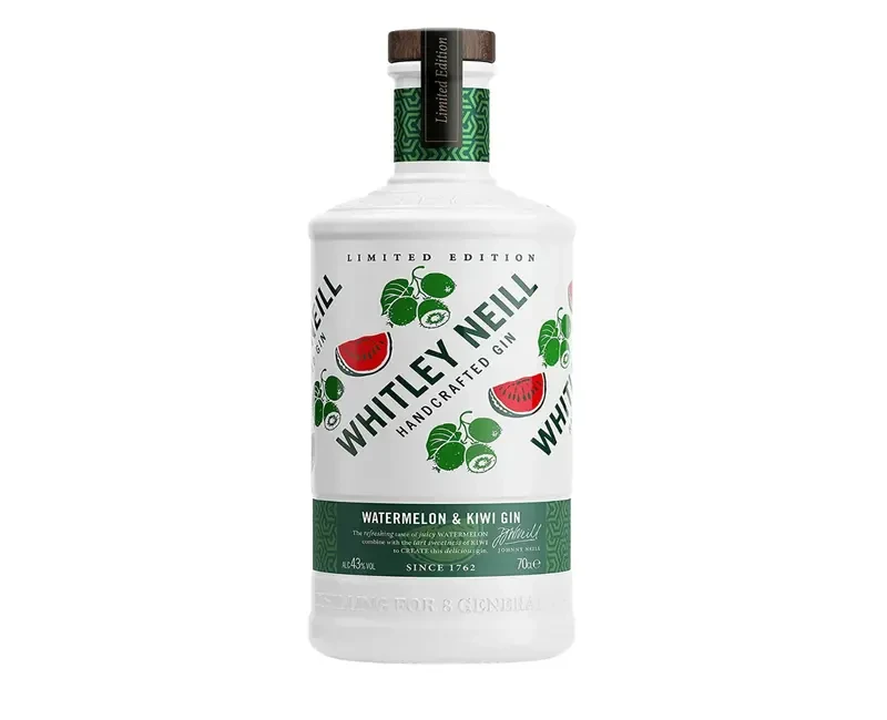 Whitley Neill Watermelon & Kiwi Gin – 70 cl