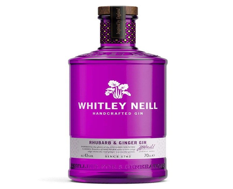 Whitley Neill Rhubarb & Ginger Gin – 70 cl